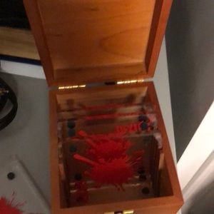 Lucite coasters set of 4